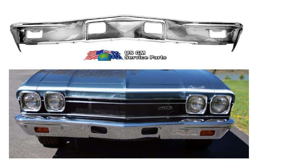 Bumper: 1968 Chevelle / El Camino bumper (Front)